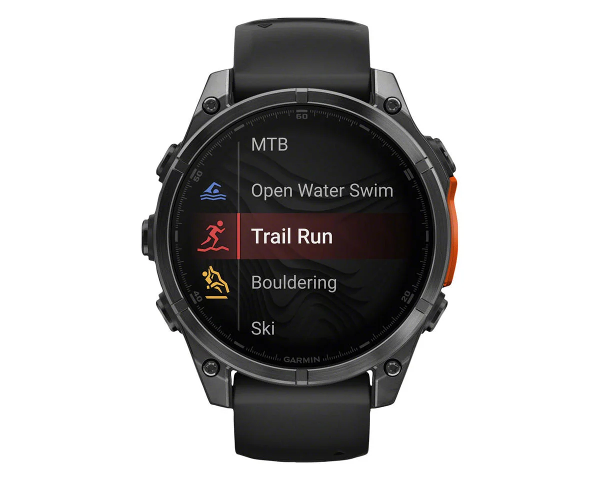 Garmin fenix 8 GPS Smartwatch (Slate Grey/Black) (47mm Case) - view 7